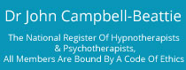 Hypnotherapy Plymouth, Hypnotherapist, Devon hypnotherapy, Plymouth hypnotherapist, Lose weight with hypnosis, Anxiety treatment, Phobia treatment, Dr John Campbell-Beattie Plymouth